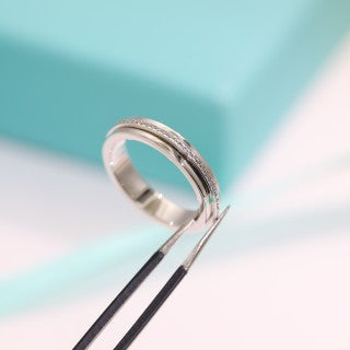 Tiffany T Diamond Stackable Ring – Elegant Luxury Fine Jewelry